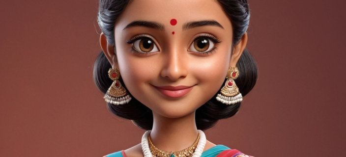 Indian 3d caricature profile pictures