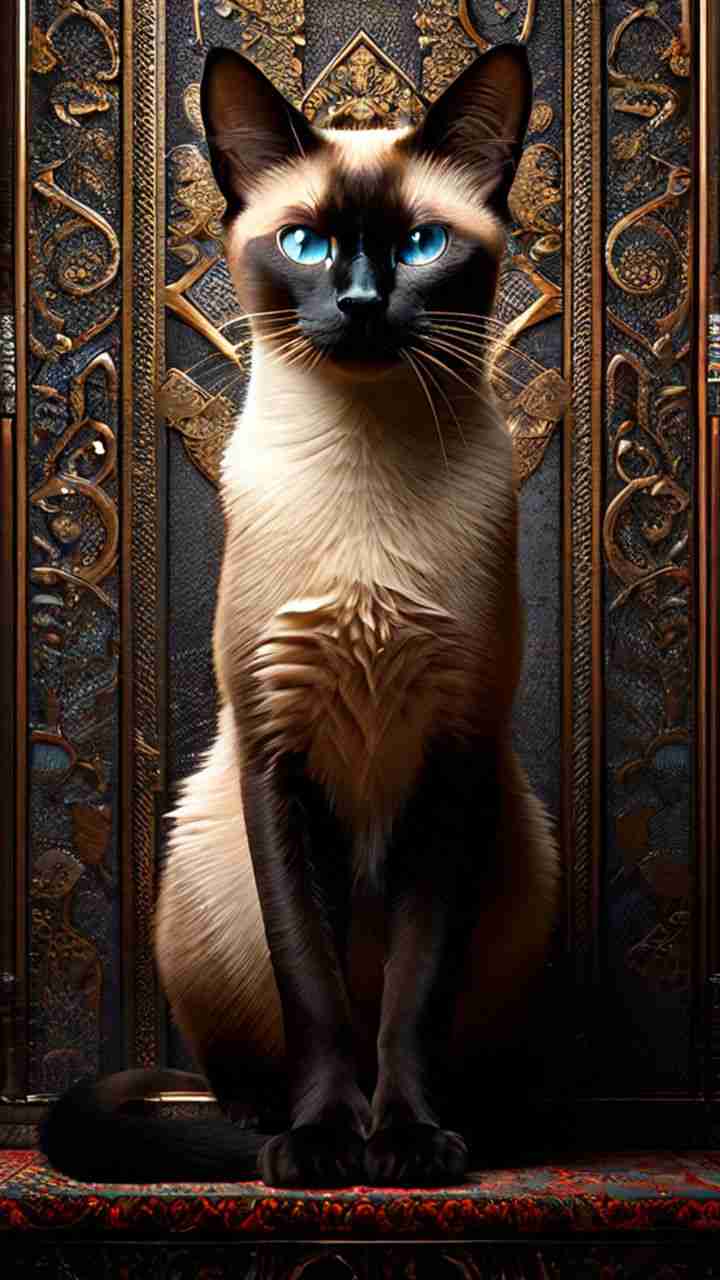 Siamese Cat HD wallpaper