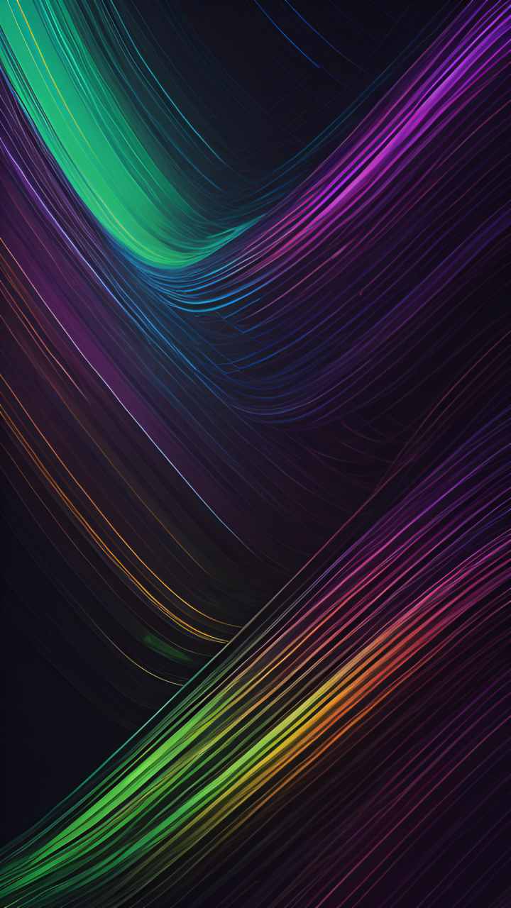 Dark Abstract HD Wallpaper for iPhone 15