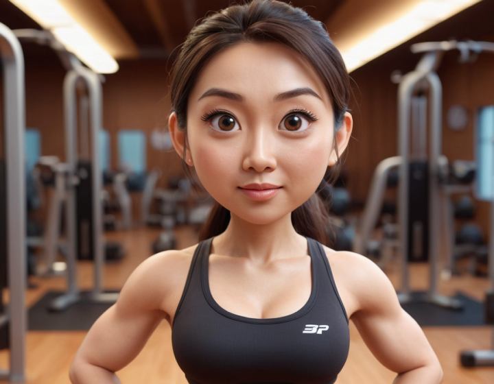 Asian female fitness coach profile image