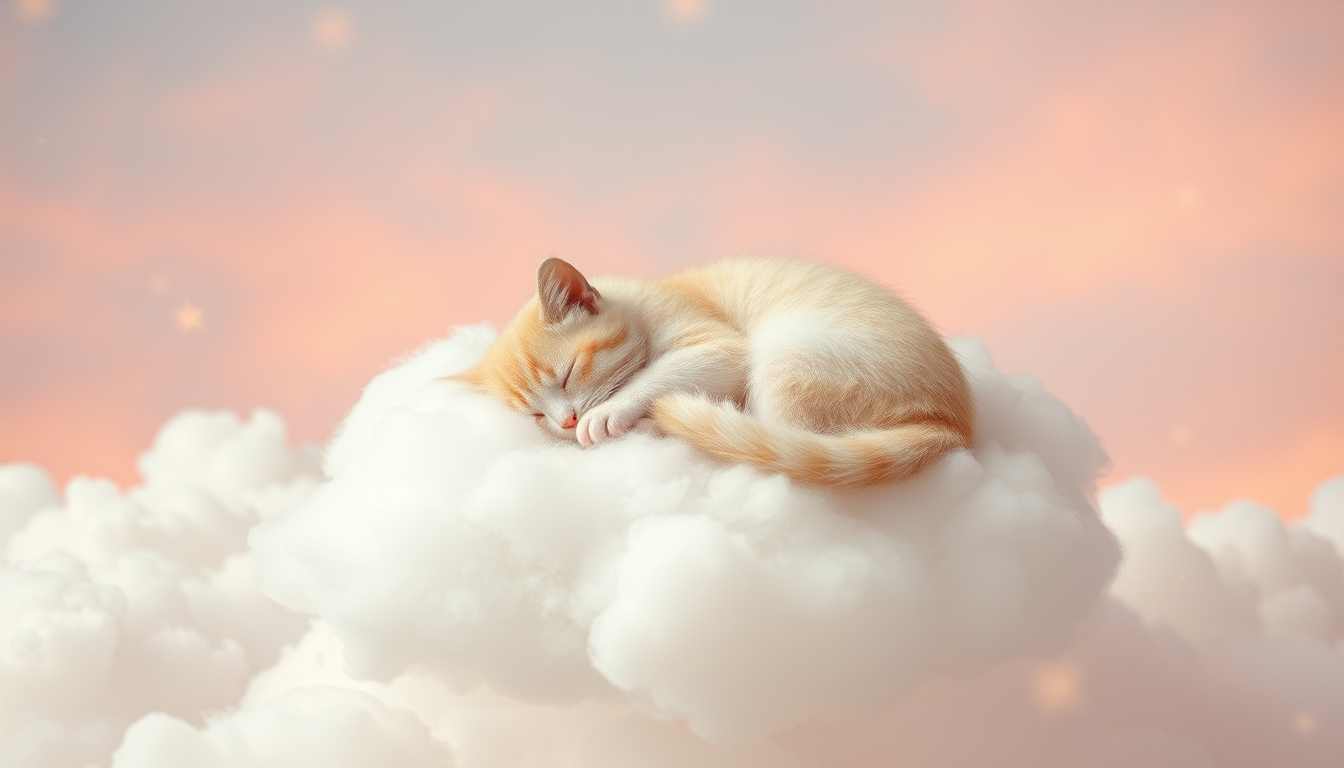 Adorable cat HD background