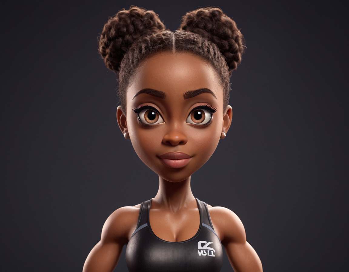 Random portrait image of female fitness expert