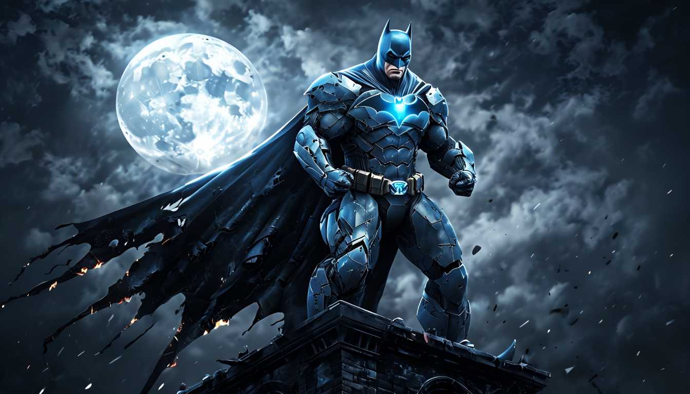 Armored Batman Wallpaper at Night